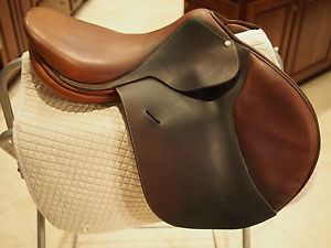 Butet Premium Jumping Saddle - 17 Seat Long Flap - Wide Tree Deep Seat