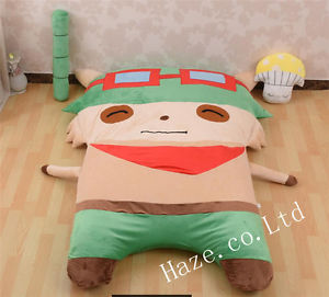 Cartoon Bed Mattress Large Bean Bag Creative Mattress Teemo Folding Tatami