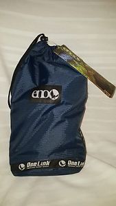 NWT ENO DoubleNest OneLink Hammock Sleep System Navy/Olive Camping Hiking gift