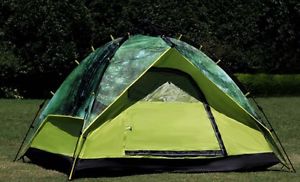 3-4 Persons POP UP 1'S Family Outdoor Waterproof Beach Camping Hiking Tent #