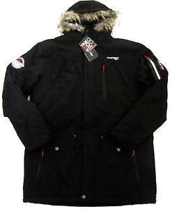 TrueNorth Aquatex Parka Homme Rue veste fonctionnelle Longue veste black S-XXL