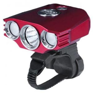 B30 Bike Light, Black/Red, 1000 lm, 4x18650