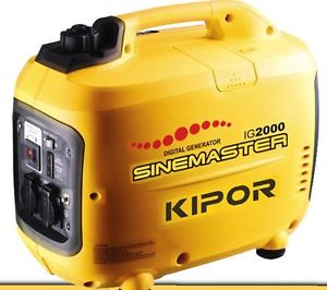 KIPOR IG2000 - Stromerzeuger DIGITAL INVERTER GENERATOR 2KW 2000 Watt tragbar