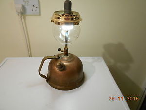 Vintage Tilley Table Lamp Paraffin Kerosene Oil Tilly Lantern Old Antique 1930s