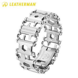 LEATHERMAN Tread Stainless Steel Wearable Multi Tool Bracelet 168g Silver