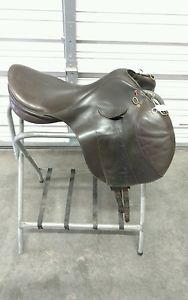 Jeffries Monoflap Jumping Saddle 18