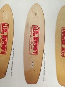 Vintage Skateboard Brad Logan Duralite 1970 Nos In Cliver's Disposable Bible