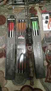 USED IN MINT CONDITION TenPoint Titan HLX Bow WITH ALOT OF EXTRAS