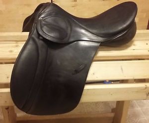 18" Medium Stubben Scandica All purpose/general purpose black english saddle