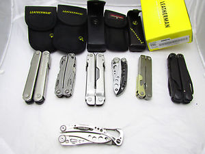 LEATHERMAN Lot surge black,tool, sidekick,core,freestyle,supertool 300,skeletool