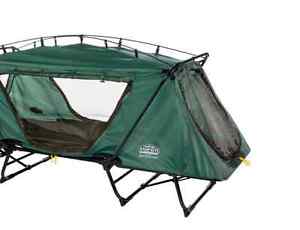 Kamp Rite Oversize Tent Cot Kamp Rite Rainfly Steel Frame Fiberglass Flex Rods