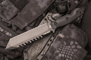 Hardcore Hardware BFK01-GII BGB Gen 2 Tactical Knife Black G-10 Black Kydex New