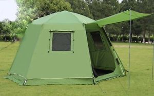 5-8 Persons POP UP Portable Family Outdoor Waterproof Beach Camping Hiking Tent