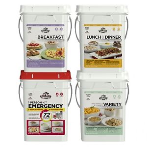 Augason Farms - Emergency Food Supply DELUXE Pail Kit, Camping, Survival