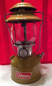 1973 Model 200A Yellow Coleman Lantern