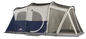 Coleman Elite WeatherMaster 6 Screened Tent,Multi Colored,6L X 9W Ft. (Screened