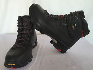 Zamberlan Vioz GT Hiking Boots - Men's Size 10 EU 44 Dark Gray/Red Retail $ 295