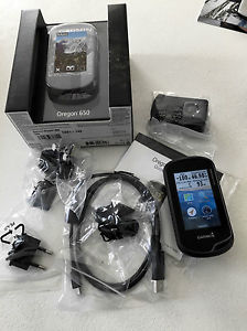 Garmin Oregon 650 inkl. City Navigator , Fahrradhalter, Outdoor GPS - Geocaching