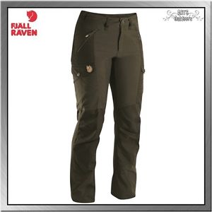 Fjäll Räven NIKKA Damen Trekking Hose Outdoorhose dark olive