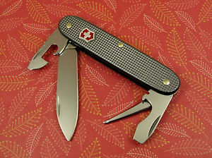 Swiss Bianco Exclusive Victorinox Soldier Moonlight Silver Alox Swiss Army Knife