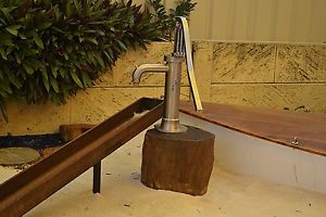 Bison Pumps  Stainless Steel  SHALLOW Well Emergency Manual Water Hand Pump