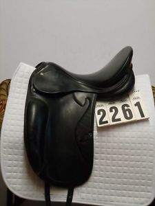 USED Prestige Optimax 17" 33 cmTree Dressage Saddle **Great Deal***