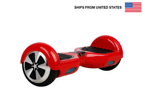 Smart Balance Wheel Self Balancing Hover Board Scooter (Red) 21040