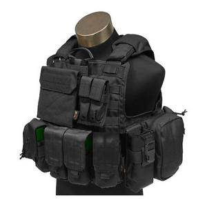 FLYYE FORCE RECON (MARINE) MOLLE PLATE CARRIER CORDURA POUCH RELEASABLE VEST