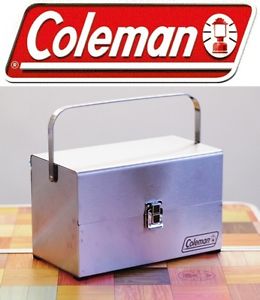 Coleman Original logo stainless Spice box Limited item Barbecue BBQ Outdoor F/S