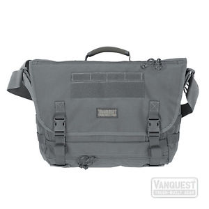 Vanquest SKITCH 15 Messenger Satchel Bag Wolf Grey Gray