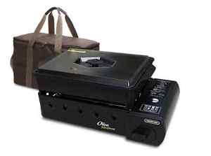 ZED Olive BBQ Queen Gas Stove Burner Range Frypan Grill Stewpan with Bag