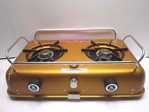 Vintage Kenyon Homestrand Model 205 - A Alcohol Marine/Camping Stove- 2 Burner