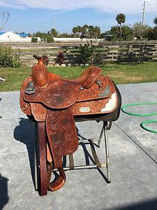 Circle Y Western Show Saddle