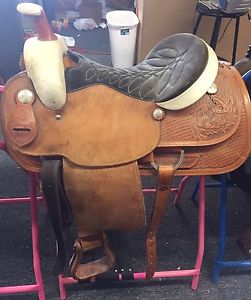 16" R S Roping Saddle