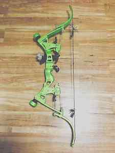 Custom Oneida Eagle Lite Force Magnum Fishing Bow RH 35-70Lb Medium 29-31 draw