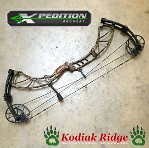 Xpedition Xcentric Compound Bow RH 60-70# 27-30" NEW