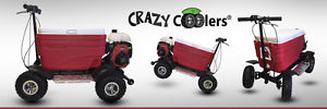 ASSEMBLED! Crazy Coolers Motorized Coolers, Riding Coolers, Exclusive