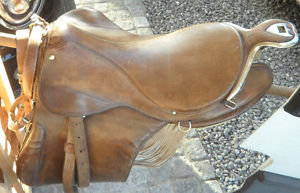 orginal Swiss army officer riding saddle Switzerland WW II