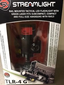 Streamlight TLR-4G Green Laser and White Light Weapon Mounted Combo # 69245