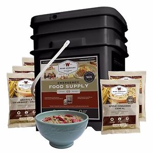 Outdoor Survival Safety 120 Serving MRE Breakfast Emergency Food Supply Bucket