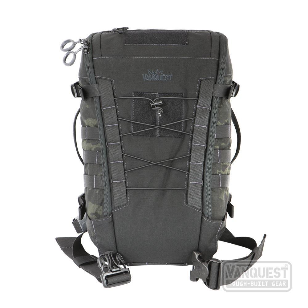 Vanquest IBEX-20 Backpack - Black + Multicam-Black