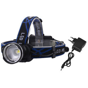 1200Lm Zoom CREE XM-L T6 LED Headlamp Headlight Light Head Fishing Lamp LD923