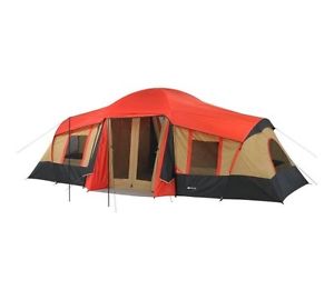 10 Person 3 Room Waterproof Portable Outdoor Camping Hiking Tent