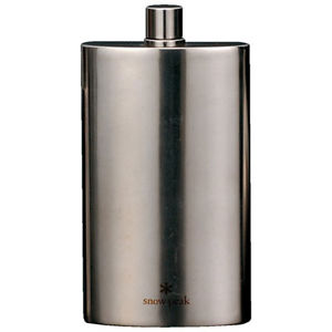 Snow Peak Titanium hip flask L T-013 170ml from Japan