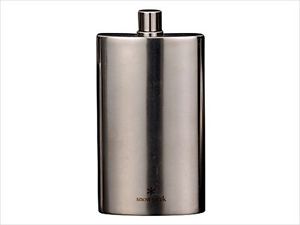 Snow Peak Titanium Flask L T-013 170ml 88g from JAPAN Synthetic Leather Case