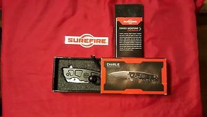 SUREFIRE EW-11 Charlie Folding TACTICAL  Knife - 154 CM Steel -BRAND NEW IN BOX