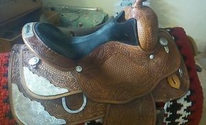 Circle Y Western Pleasure Equitation Show 16 inches Saddle