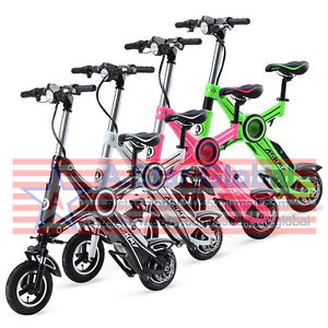 ASKMY X1 Folding Electric E Bike MINI Scooter 10" Wheel Electric Bicycle