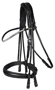 Shockemohle Helsinki Double Bridle in Full (Horse) Size