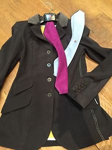 Manfredi Women Show Jacket With Changeable Collars Sz.40